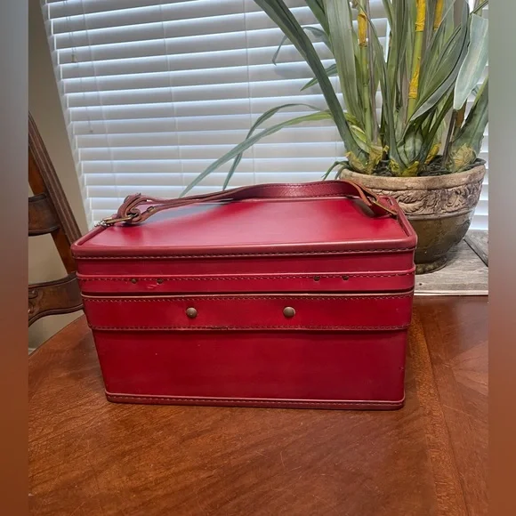 Vintage Joseph Hartmann train case luggage bag 🧳 - Picture 1 of 15